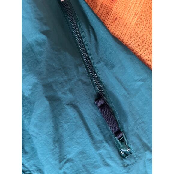 Vtg Nautica Competition classic green/navy wind jacket XXL Perfect condition - Picture 3 of 5